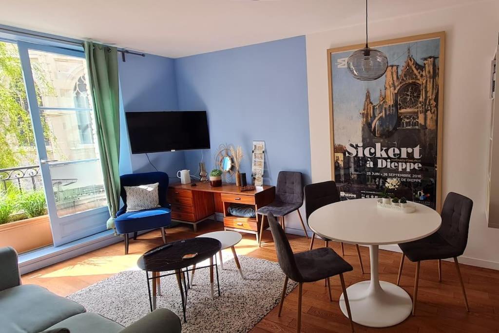 Appartement Calme Centre-Ville. Διέππη Εξωτερικό φωτογραφία